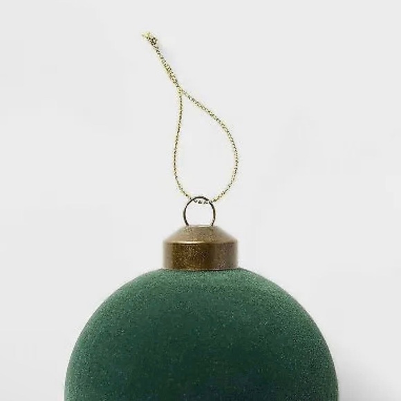 Set of 11 Velvet Christmas Ornaments - Threshold with Studio McGee - New - Picture 2 of 5